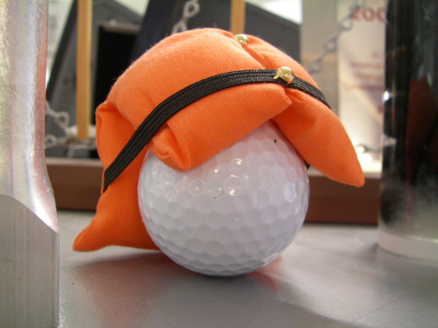 Andrew's Golf Ball (this baby won't sink)